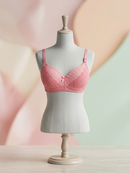 Scarlet Charm || Single Padded || Push-Up Bra
