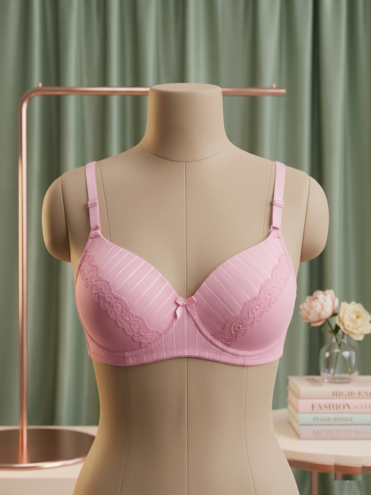 Scarlet Charm || Single Padded || Push-Up Bra