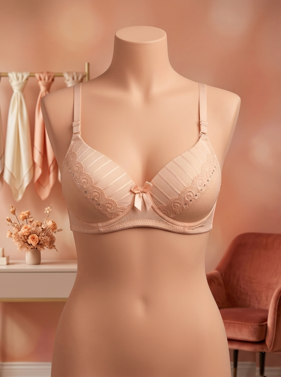 Scarlet Charm || Single Padded || Push-Up Bra